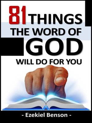 cover image of 81 Things the Word of God Will For You